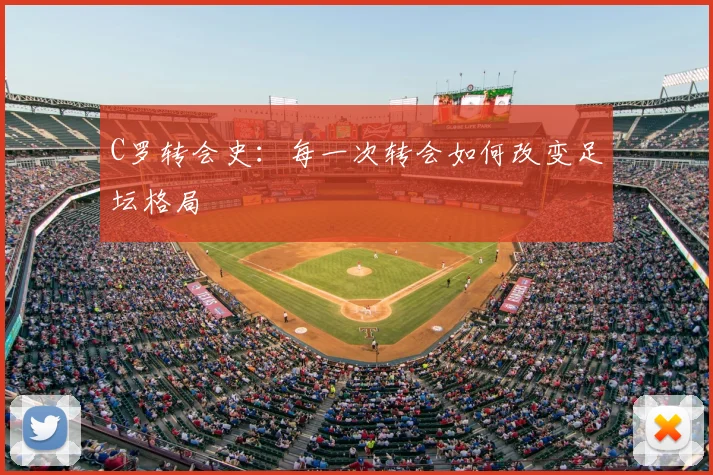 C罗转会史:每一次转会如何改变足坛格局