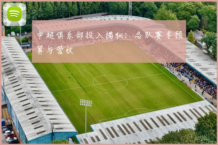 中超俱乐部投入揭秘:各队赛季预算与营收