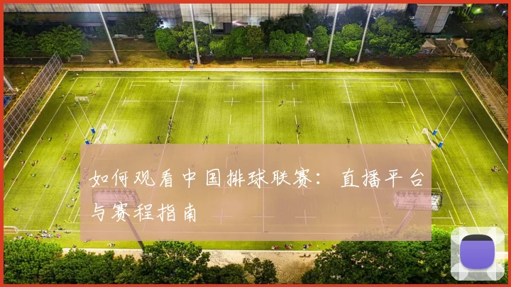 如何观看中国排球联赛:直播平台与赛程指南
